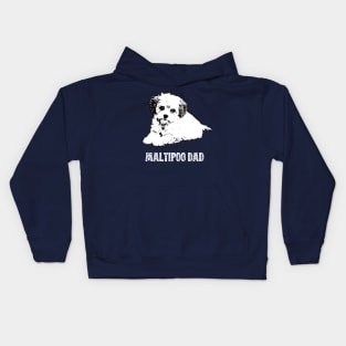 Maltipoo Dad Kids Hoodie